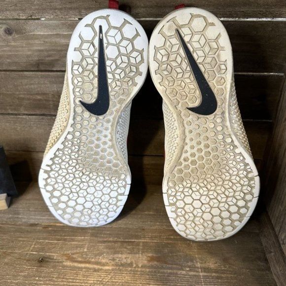 Mens Nike Metcon 1 Gym Red Weightlifting Training Shoes Sneakers Size 11 M GUC - Picture 7 of 8